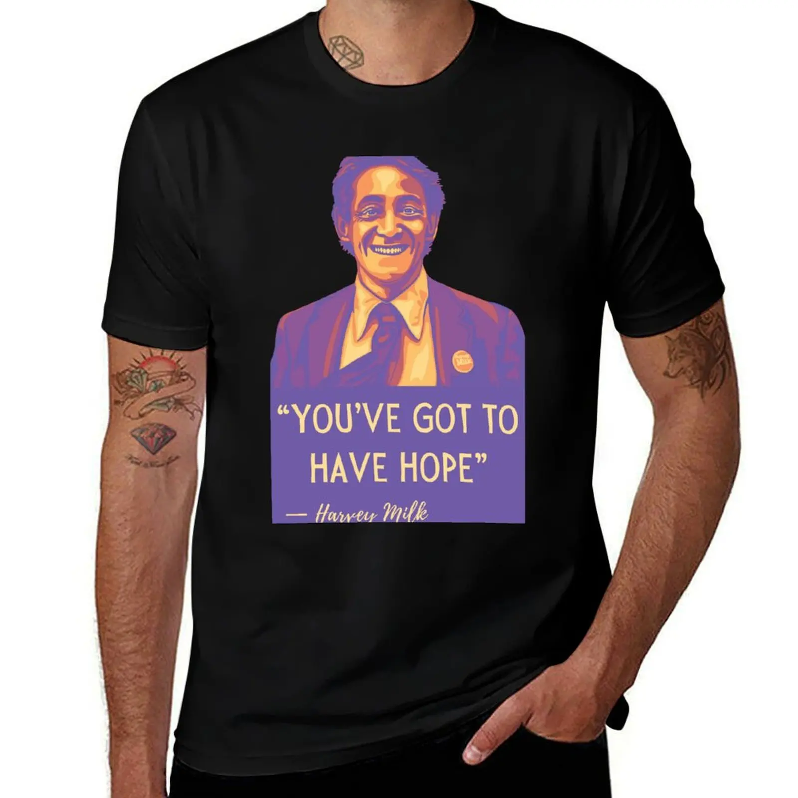 Harvey Milk Portrait and Quote T-Shirt vintage anime shirt football t shirt Louboutins graphic t shirts vintage t shirt men
Harvey Milk Portrait and Quote T-Shirt vintage anime shirt football t shirt Louboutins graphic t shirts vintage t shirt men
