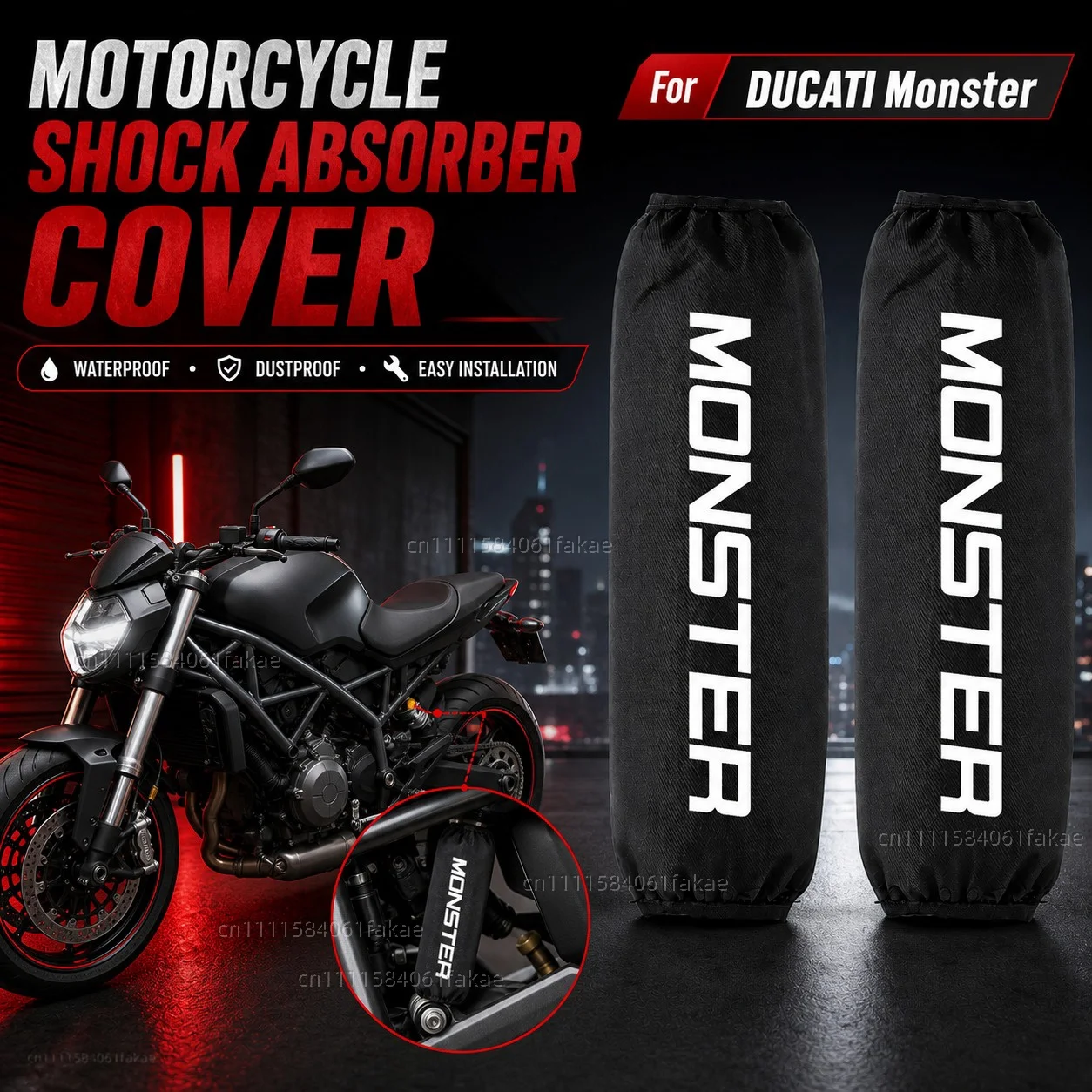 For DUCATI Monster 796 Hypermotard Monster 696 695 2015 Motorcycle Rear Shock Absorber Protector Cover 270mm 350mm Suspension
For DUCATI Monster 796 Hypermotard Monster 696 695 2015 Motorcycle Rear Shock Absorber Protector Cover 270mm 350mm Suspension