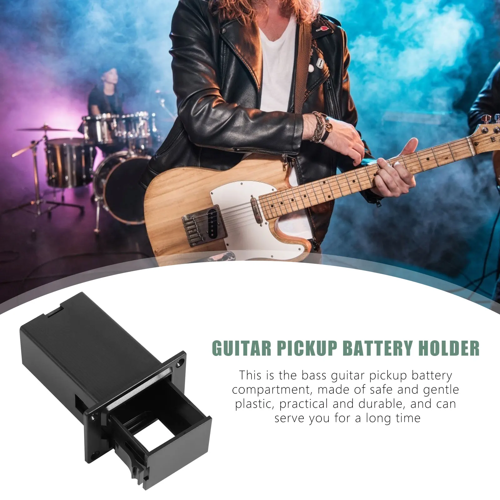 3Pcs Guitar Pickup Compartment Durable Plastic Case Practical for Active Bass and Guitar Pickup Replacement
3Pcs Guitar Pickup Compartment Durable Plastic Case Practical for Active Bass and Guitar Pickup Replacement