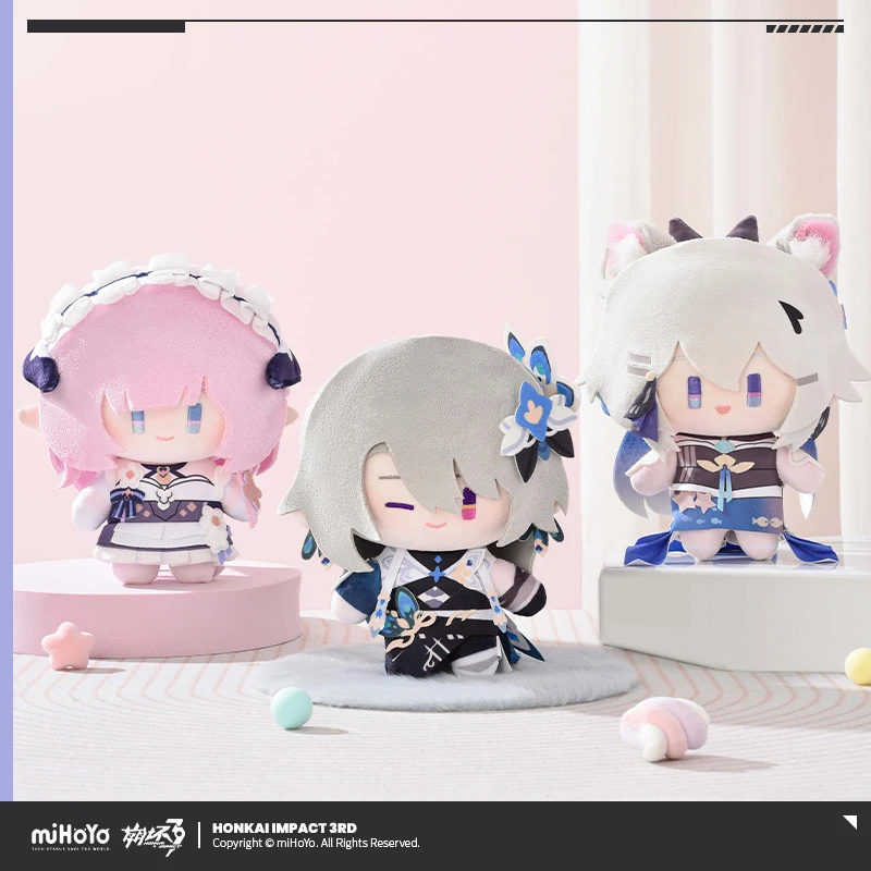 Honkai Impact 3rd Official Licensed – Elysia, Kiana & Veta from Zhiyi Rongrong Series – Ultra Soft Cartoon Q version doll
Honkai Impact 3rd Official Licensed – Elysia, Kiana & Veta from Zhiyi Rongrong Series – Ultra Soft Cartoon Q version doll
