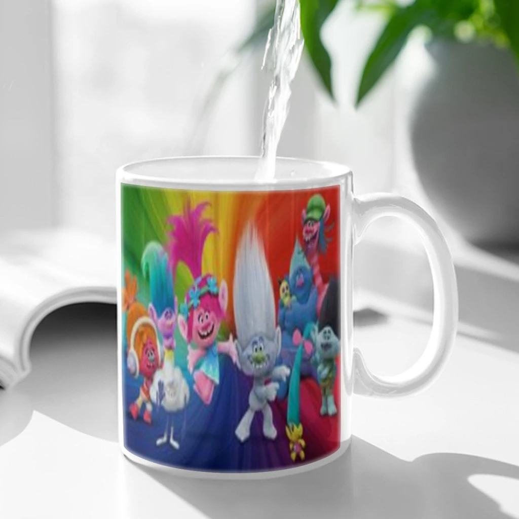 Cartoon T-Trolls Coffee Mug 11oz Fun Ceramic Coffee Tea Cocoa Cup Handle Tea Drink Cup
Cartoon T-Trolls Coffee Mug 11oz Fun Ceramic Coffee Tea Cocoa Cup Handle Tea Drink Cup