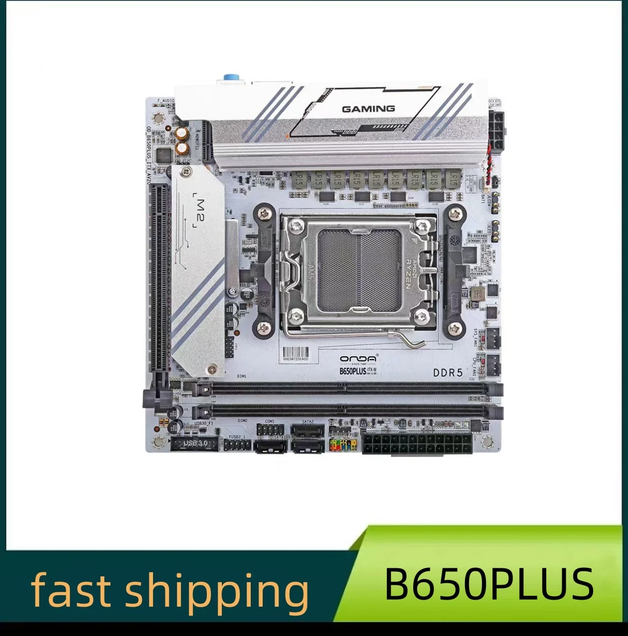 B650PLUS-ITX-W desktop computer MINI motherboard supports DDR5 memory module expenditure 7000-8000 AM5
B650PLUS-ITX-W desktop computer MINI motherboard supports DDR5 memory module expenditure 7000-8000 AM5