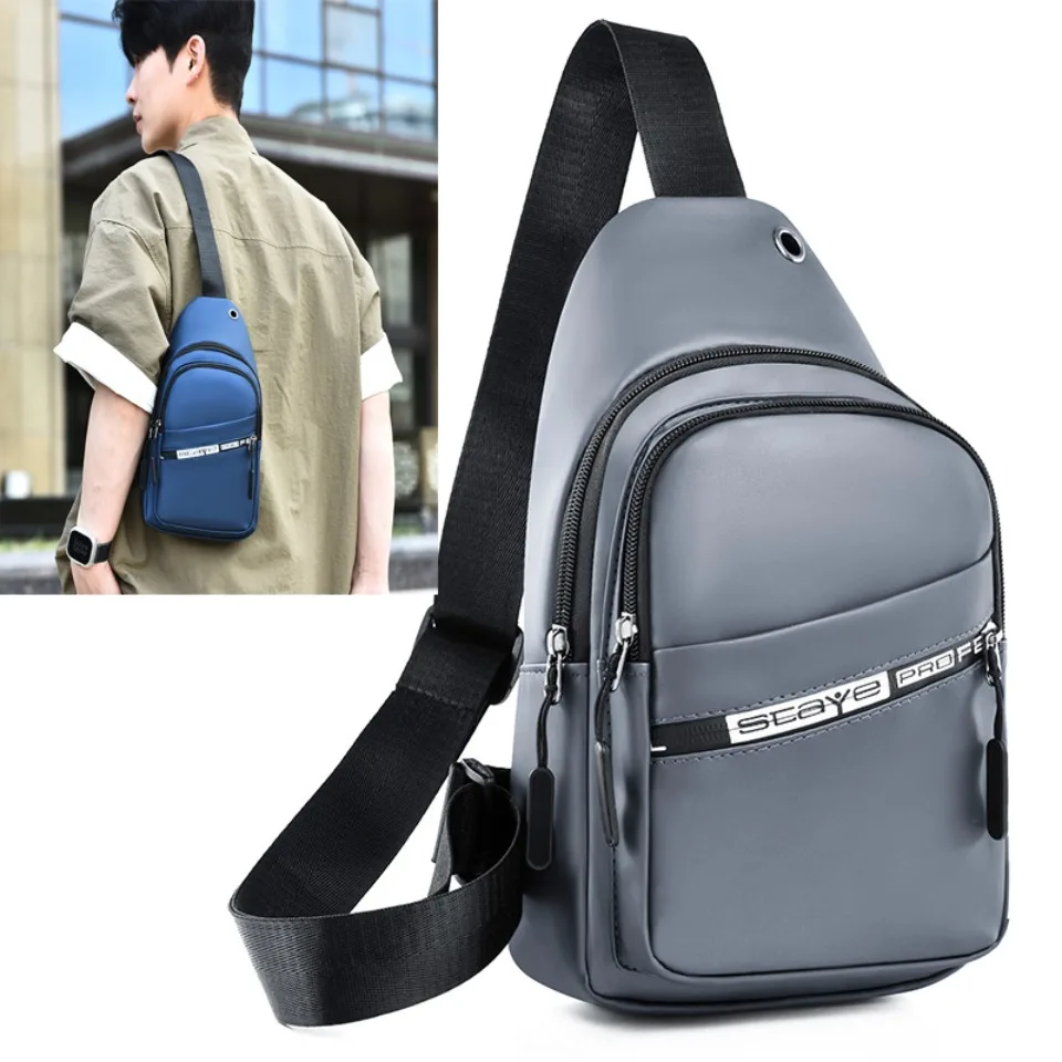 Men Chest Bag Large Capacity Chest Pack Nylon Sling Backpack Casual Sling Bag Sports Male Shoulder Bag Outdoor Crossbody Bag
Men Chest Bag Large Capacity Chest Pack Nylon Sling Backpack Casual Sling Bag Sports Male Shoulder Bag Outdoor Crossbody Bag