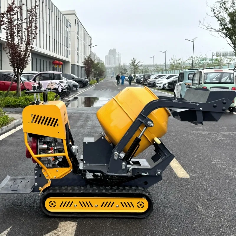 Compact Tracked Self Loading Concrete Mixer 200L Mini Mixer with Low Price
Compact Tracked Self Loading Concrete Mixer 200L Mini Mixer with Low Price