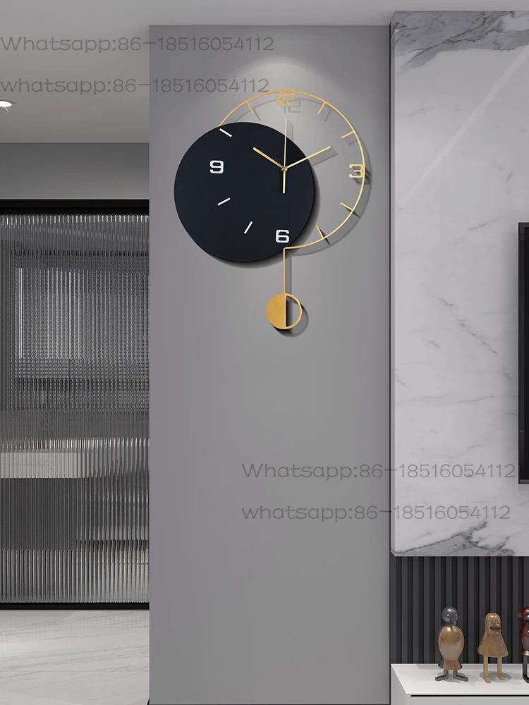 Living Room Wall Clock Home Art Creative Wall Clock Free Punching Fashion Simple Modern Clock
Living Room Wall Clock Home Art Creative Wall Clock Free Punching Fashion Simple Modern Clock