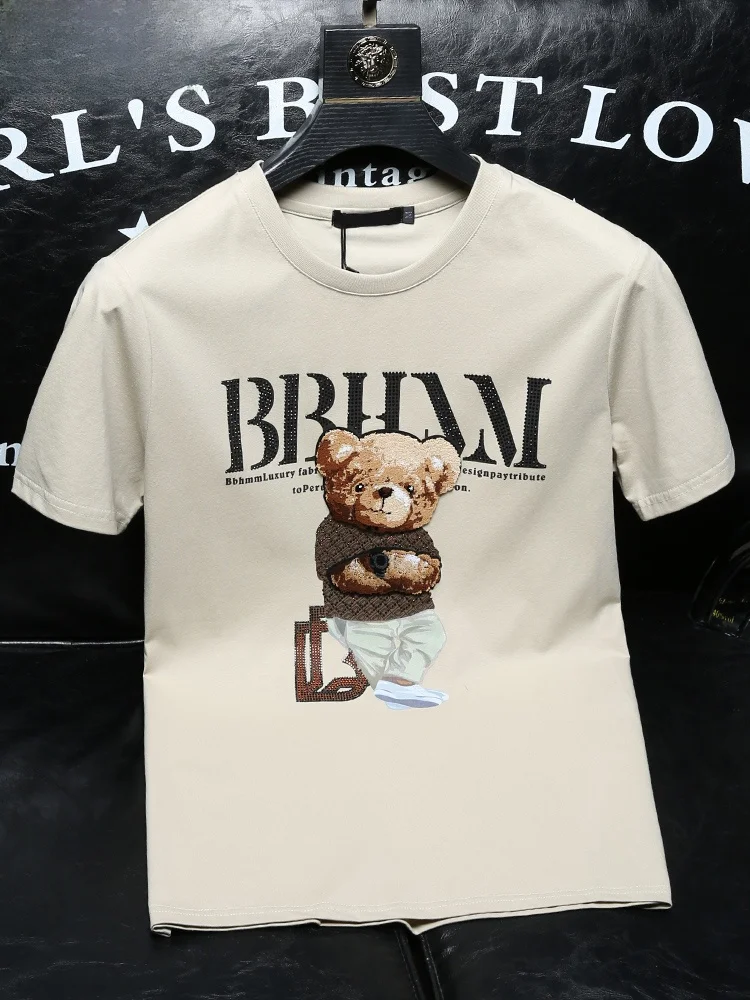 Мужская футболка Sli Bear Slim Fit: модный летний повседневный топ из хлопка Ice Oxygen, современный стиль
Мужская футболка Sli Bear Slim Fit: модный летний повседневный топ из хлопка Ice Oxygen, современный стиль