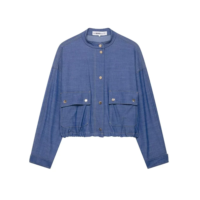 New Fashion Women Casual Bomber Jacket Coats With Pockets Vintage Long Sleeve Front Button Casual Female Outerwear Chic Tops
New Fashion Women Casual Bomber Jacket Coats With Pockets Vintage Long Sleeve Front Button Casual Female Outerwear Chic Tops