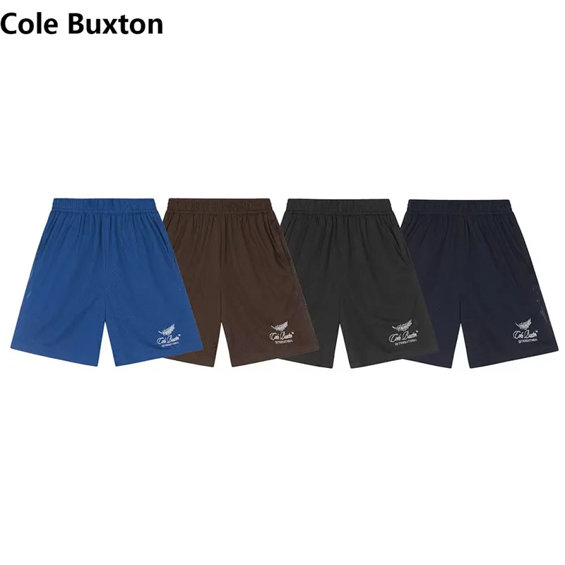Cole Buxton Slogan letter embroidery casual shorts mesh thin sports five quarter pants trend
Cole Buxton Slogan letter embroidery casual shorts mesh thin sports five quarter pants trend