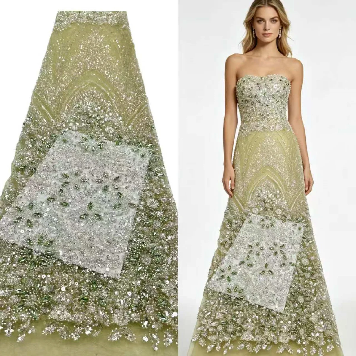 African Sequins Beaded Groom Lace Fabric High Quality French Tulle Lace Fabric 2026 Embroidery Nigerian Lace Fabrics
African Sequins Beaded Groom Lace Fabric High Quality French Tulle Lace Fabric 2026 Embroidery Nigerian Lace Fabrics