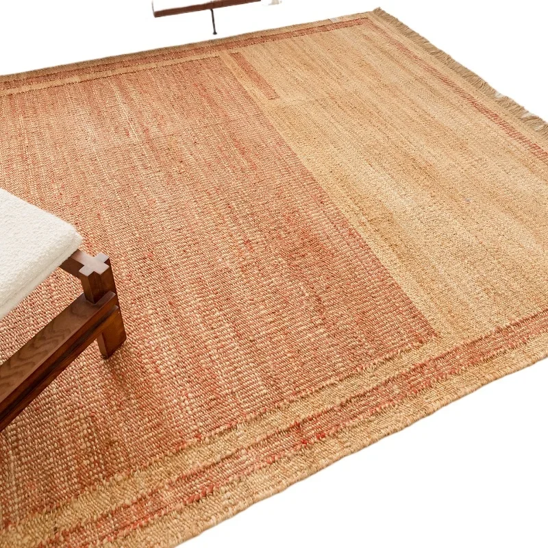 Imported jute carpet, hand-woven medieval living room wabi sabi retro high-end glue-free
Imported jute carpet, hand-woven medieval living room wabi sabi retro high-end glue-free