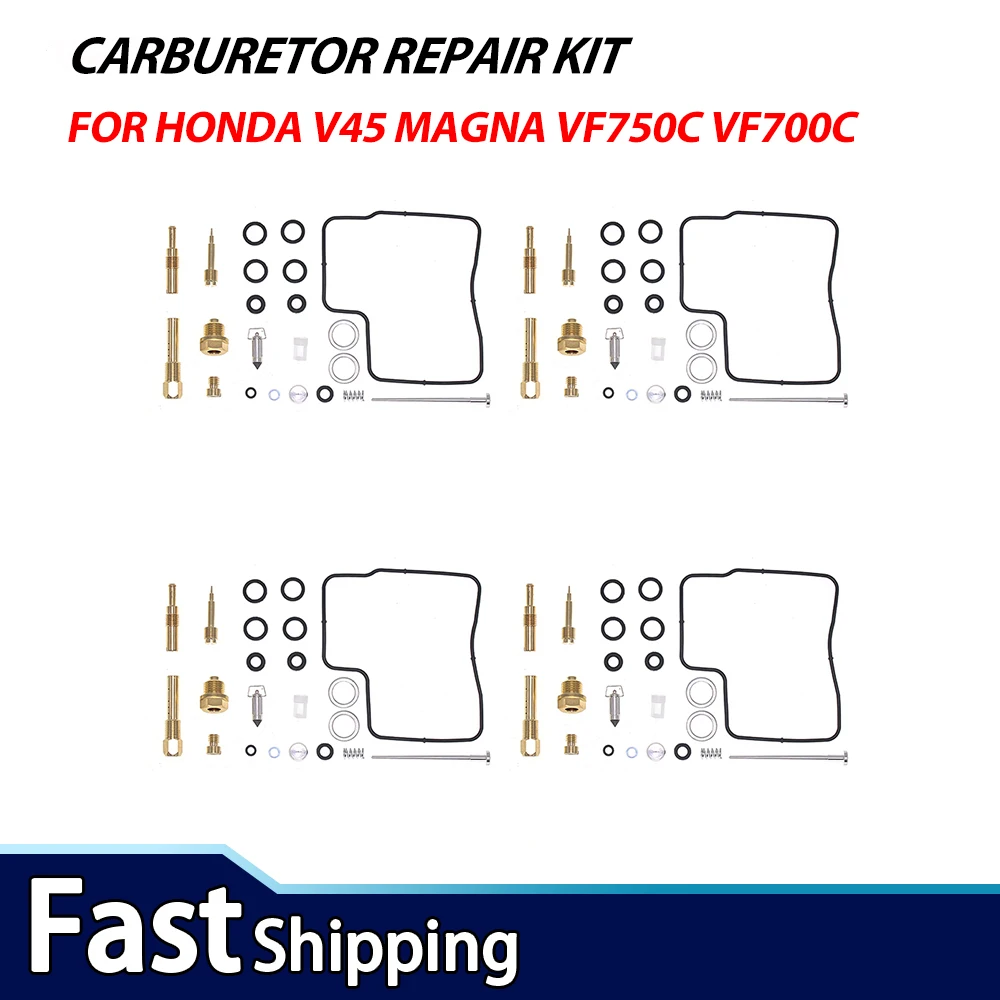 4 Sets For Honda V45 Magna VF750C VF700C Sabre VF750S VF700S Interceptor VF750F VFR750 Carburetor Repair Kit Carb Rebuild Set
4 Sets For Honda V45 Magna VF750C VF700C Sabre VF750S VF700S Interceptor VF750F VFR750 Carburetor Repair Kit Carb Rebuild Set
