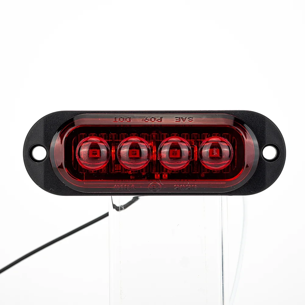 4LED Side Marker Clearance Lights For Trailer Indicator Tail Light Low Power Consumption Shockproof ABS Plastic Housing
4LED Side Marker Clearance Lights For Trailer Indicator Tail Light Low Power Consumption Shockproof ABS Plastic Housing