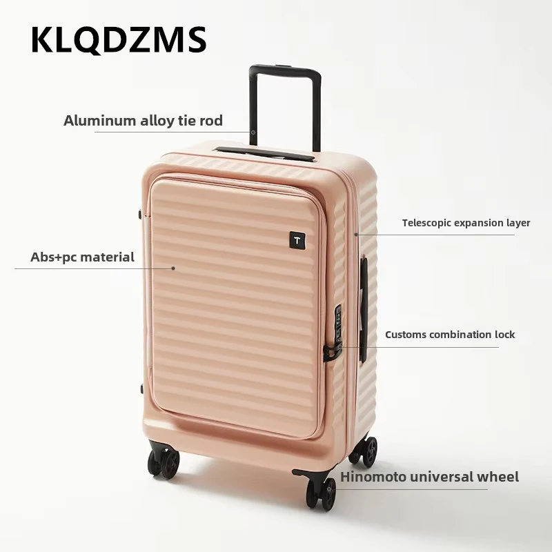 KLQDZMS 20"24"28Inch Multifunctional Suitcase Front Opening Boarding Box USB Charging Multi-function Trolley Case Luggage
KLQDZMS 20"24"28Inch Multifunctional Suitcase Front Opening Boarding Box USB Charging Multi-function Trolley Case Luggage