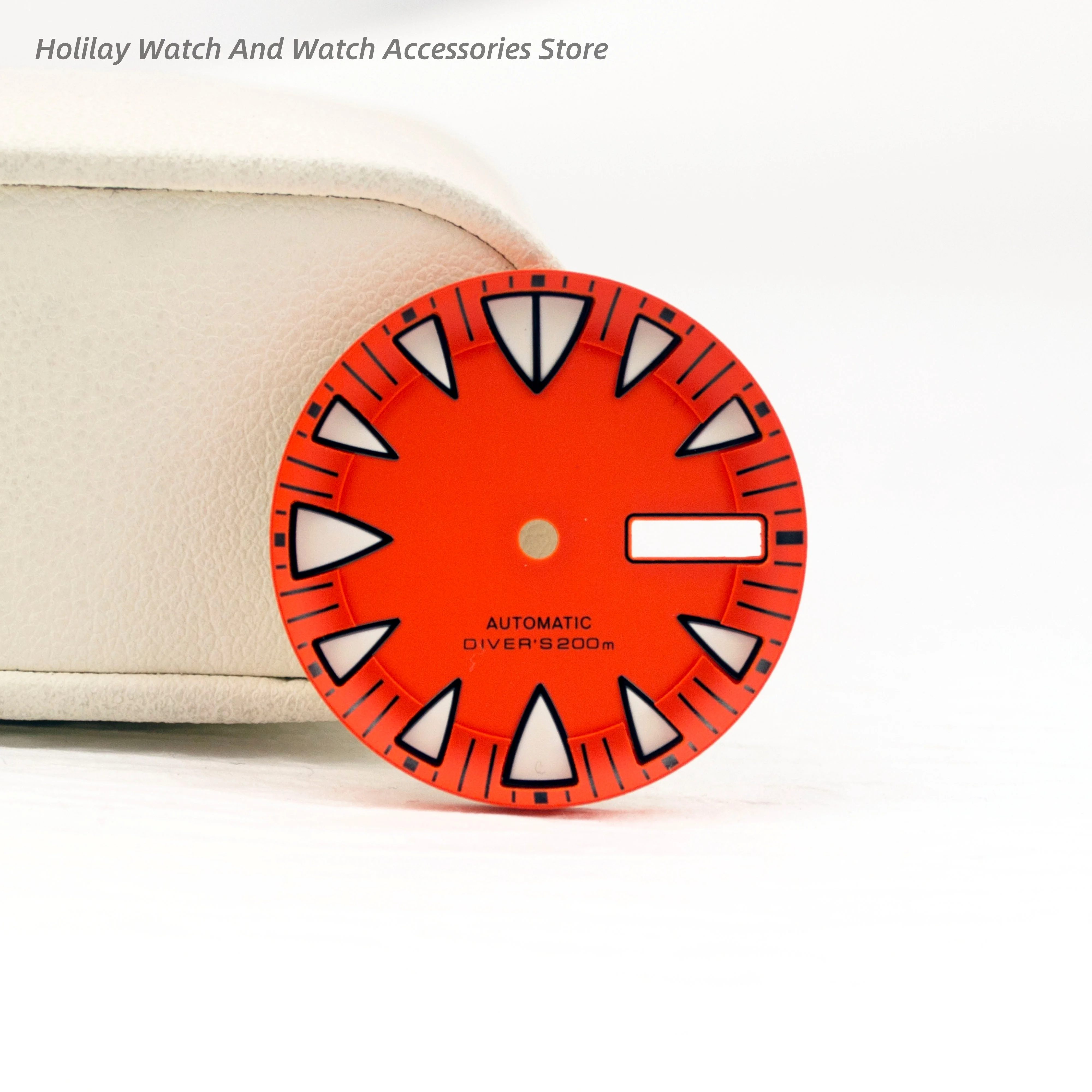 Watch Dial Parts 28.5mm Red Monster Aseptic Dial Super Bright Green Luminous Modified Watch Face Fits NH36 NH36A Movement
Watch Dial Parts 28.5mm Red Monster Aseptic Dial Super Bright Green Luminous Modified Watch Face Fits NH36 NH36A Movement