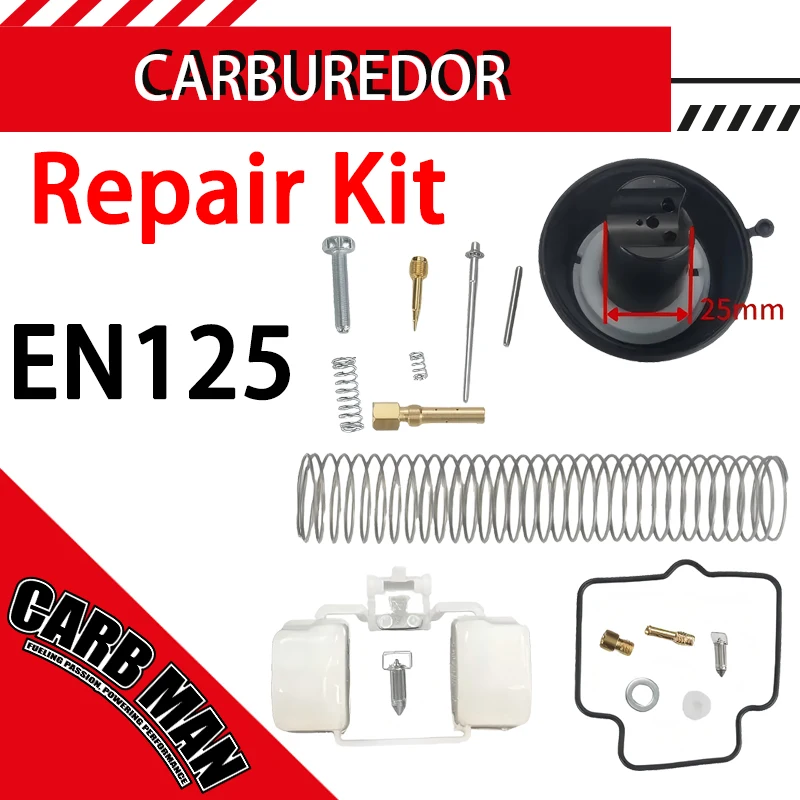 Motorcycle Carburetor Repair Kit Vacuum Film For MIKUNI Suzuki EN125 EN125-1A HJ125K GS125 GN125/Thunder 125 YAMAHA FZ16 Ride
Motorcycle Carburetor Repair Kit Vacuum Film For MIKUNI Suzuki EN125 EN125-1A HJ125K GS125 GN125/Thunder 125 YAMAHA FZ16 Ride