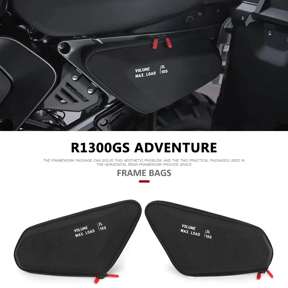 New For BMW R1300GS Adventure R 1300 GSA R1300 GS ADV 2024 2025 Motorcycle Side Frame Bag Storage Package Bags Waterproof Bag
New For BMW R1300GS Adventure R 1300 GSA R1300 GS ADV 2024 2025 Motorcycle Side Frame Bag Storage Package Bags Waterproof Bag