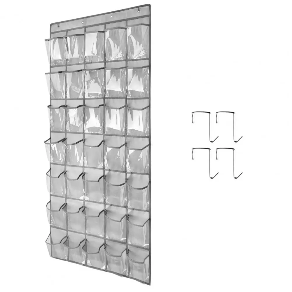 35-pocket Hanging Storage Bag Hanging Shoe Organizer with 35 Pockets Space-saving Storage Solution for Shoes Gloves
35-pocket Hanging Storage Bag Hanging Shoe Organizer with 35 Pockets Space-saving Storage Solution for Shoes Gloves