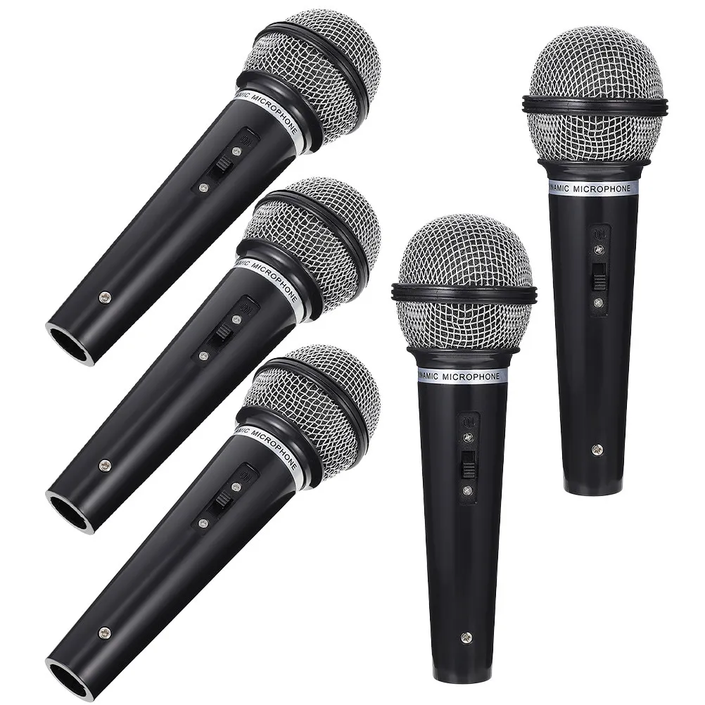 5Pcs Simulation Microphone Prop Realistic Fake Microphone Pretend Play Party Favor Stage Performance Mic Party Cosplay Prop
5Pcs Simulation Microphone Prop Realistic Fake Microphone Pretend Play Party Favor Stage Performance Mic Party Cosplay Prop