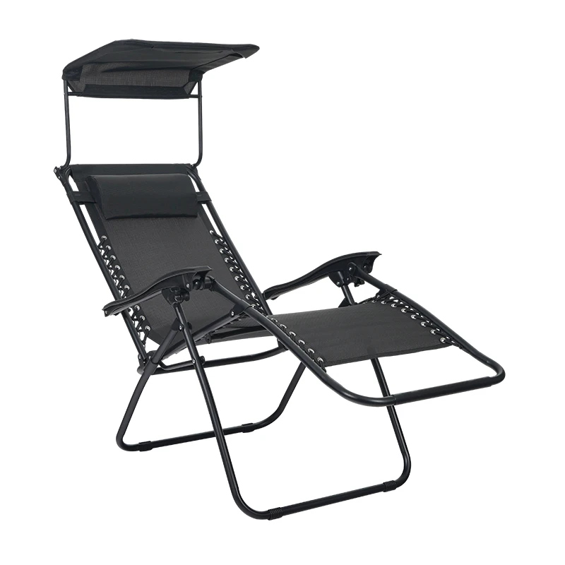 Outdoor Patio Foldable Lounge Chair with Sunshade Zero Gravity Garden Recliner
Outdoor Patio Foldable Lounge Chair with Sunshade Zero Gravity Garden Recliner