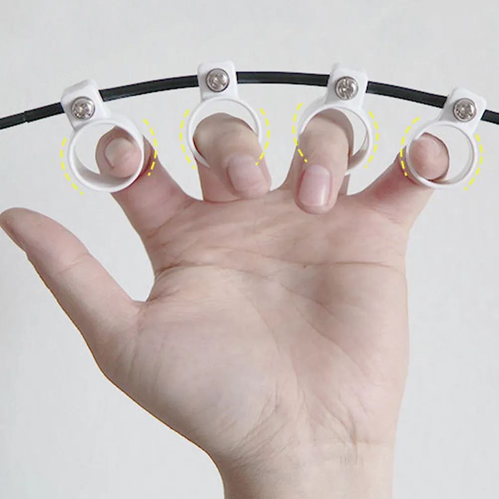 Finger Trainer Tool Enhanced Hand Stretching Device for Guitar Piano Practice Improves Sensitivity and Strength Compact