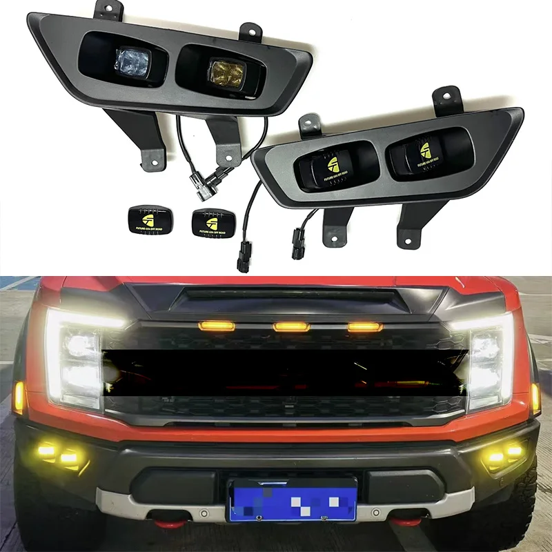 Led Fog Light For Ford F150 F-150 Raptor 2022 2023 1 Pair Daytime Running Light Modified Front Bumper Assembly DRL
Led Fog Light For Ford F150 F-150 Raptor 2022 2023 1 Pair Daytime Running Light Modified Front Bumper Assembly DRL