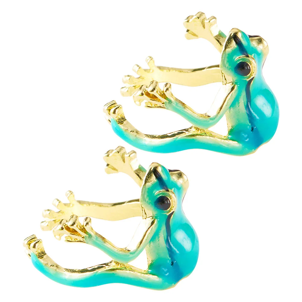 2PCS Frog Women Cute Adjustable Open Animal Rings Simple Jewelry Everyday Wear Sturdy Alloy Fun Accessories Party Date
2PCS Frog Women Cute Adjustable Open Animal Rings Simple Jewelry Everyday Wear Sturdy Alloy Fun Accessories Party Date