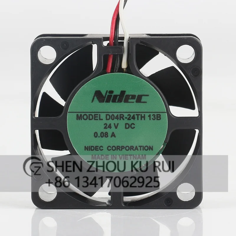 Nidec 5V 12V 48V DC 24V 0.08A AC EC 4015 40X40X15MM 4CM D04R-24TH 13B three-wire inverter printer copier axial flow cooling fan
Nidec 5V 12V 48V DC 24V 0.08A AC EC 4015 40X40X15MM 4CM D04R-24TH 13B three-wire inverter printer copier axial flow cooling fan
