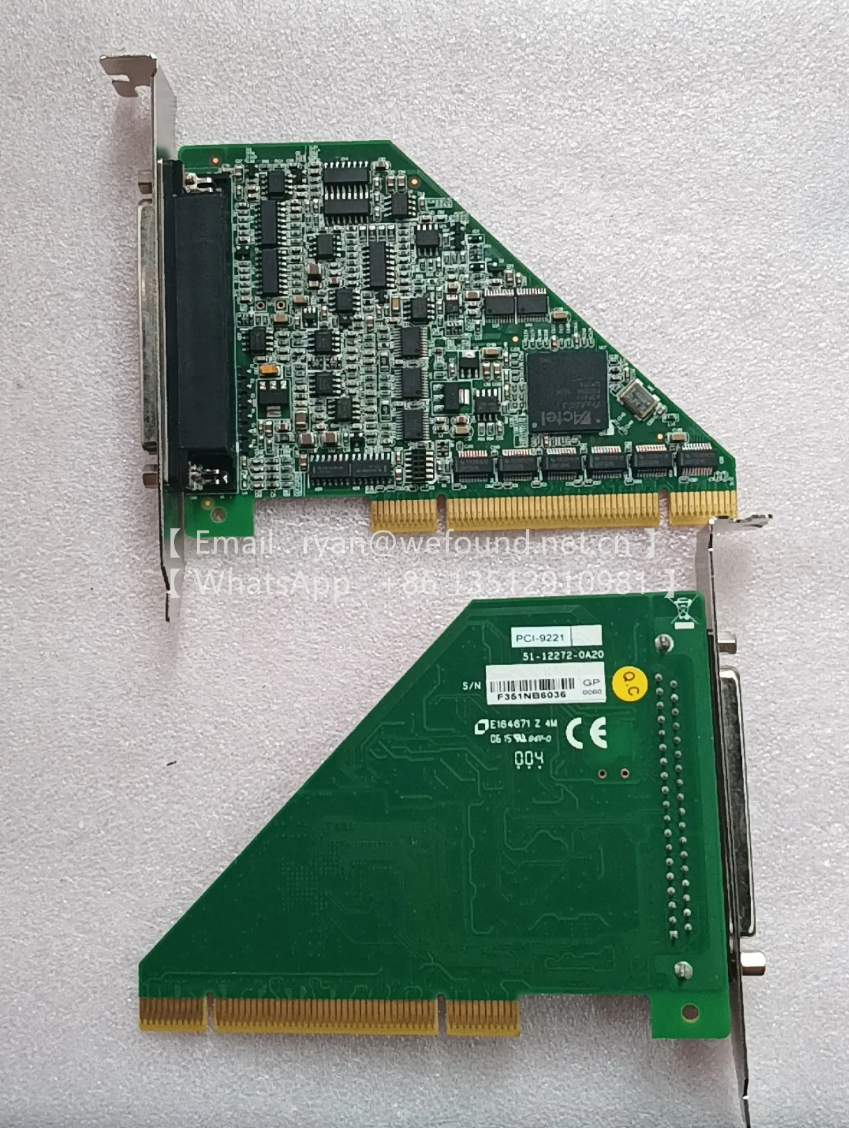 Недорогая 16-битная многофункциональная карта DAQ PCI-9221 с 2-канальным входом энкодера
Недорогая 16-битная многофункциональная карта DAQ PCI-9221 с 2-канальным входом энкодера