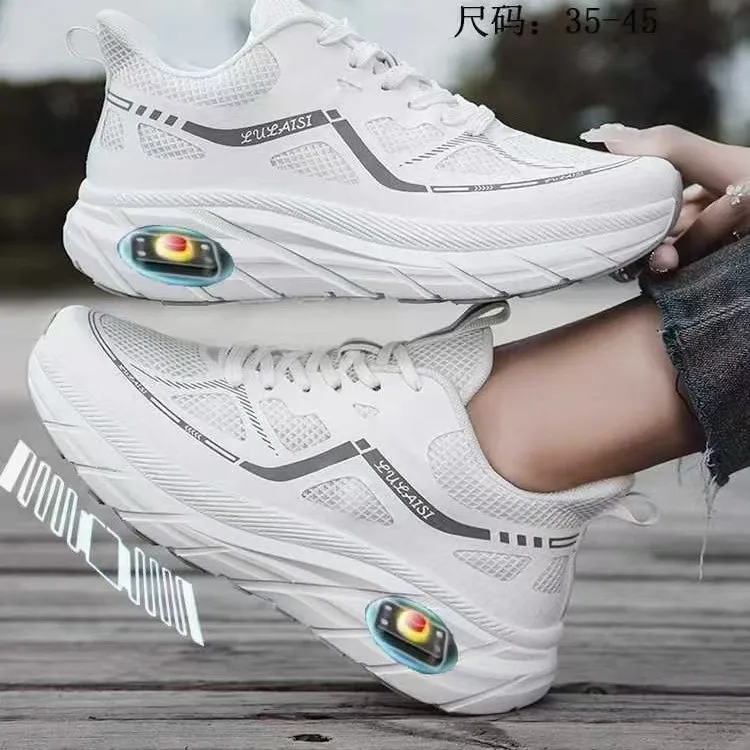 Новинка 2024 года, профессиональные кроссовки, сверхлегкие амортизирующие, бесшумные, сетчатые, дышащие, непышные ноги, спортивная обувь для спортзала
Новинка 2024 года, профессиональные кроссовки, сверхлегкие амортизирующие, бесшумные, сетчатые, дышащие, непышные ноги, спортивная обувь для спортзала