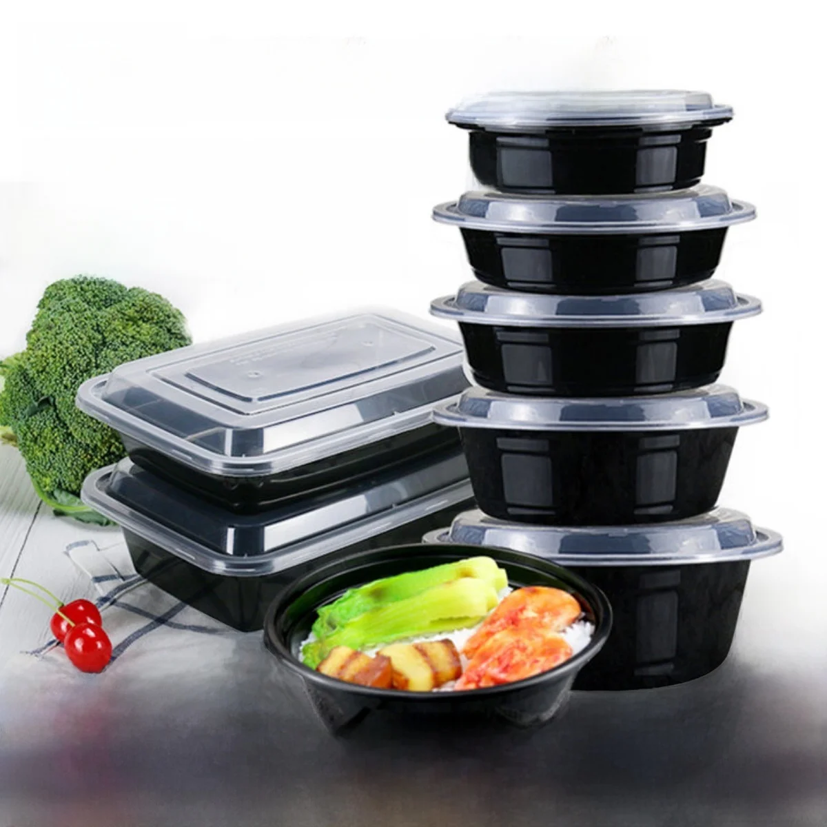 Thickened American Style round Disposable Fast Food Lunch Box Rectangular Outer Cutlery Plastic Bowl with Lid Takeaway Container
Thickened American Style round Disposable Fast Food Lunch Box Rectangular Outer Cutlery Plastic Bowl with Lid Takeaway Container