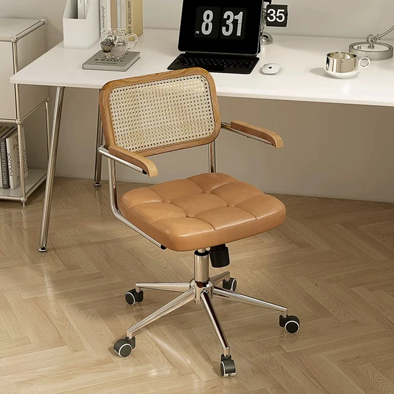 Современная мебель, стул для гостиной, вращающийся офисный стул, табурет со спинкой для отдыха, роликовый компьютерный стул, мобильные сиденья, домашнее кресло
Современная мебель, стул для гостиной, вращающийся офисный стул, табурет со спинкой для отдыха, роликовый компьютерный стул, мобильные сиденья, домашнее кресло