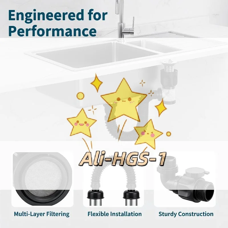 Flexible Drainage Outlet Pipe For Kitchen Bathroom Vanity Restroom Draining Sink
Flexible Drainage Outlet Pipe For Kitchen Bathroom Vanity Restroom Draining Sink