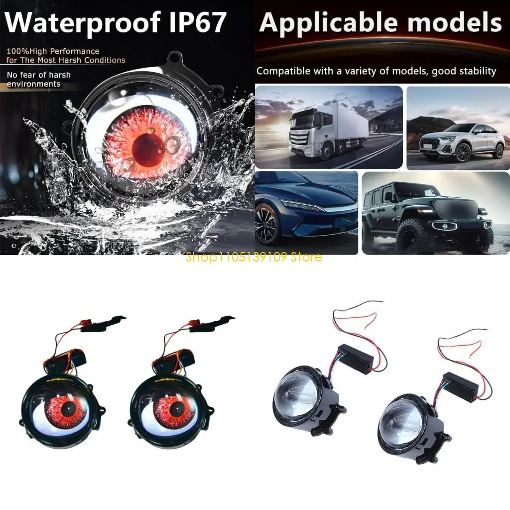 Автомобильные светодиодные фары проектора 12 В высокая яркости динамический дизайн дьявола легкая установка для автомобилей
Автомобильные светодиодные фары проектора 12 В высокая яркости динамический дизайн дьявола легкая установка для автомобилей