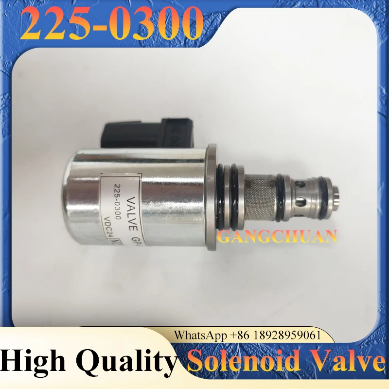 24V Solenoid Valve 225-0300 2250300 195-9700 1959700 for Wheel Loader 924G 928G 930H 950H 972H 963D Solenoid Valve
24V Solenoid Valve 225-0300 2250300 195-9700 1959700 for Wheel Loader 924G 928G 930H 950H 972H 963D Solenoid Valve