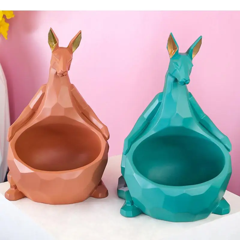 Resin Ornaments Kangaroo Statue Sculpture Storage Box Animal Decoration Accessories Desktop Crafts Plate Snack Figurines
Resin Ornaments Kangaroo Statue Sculpture Storage Box Animal Decoration Accessories Desktop Crafts Plate Snack Figurines