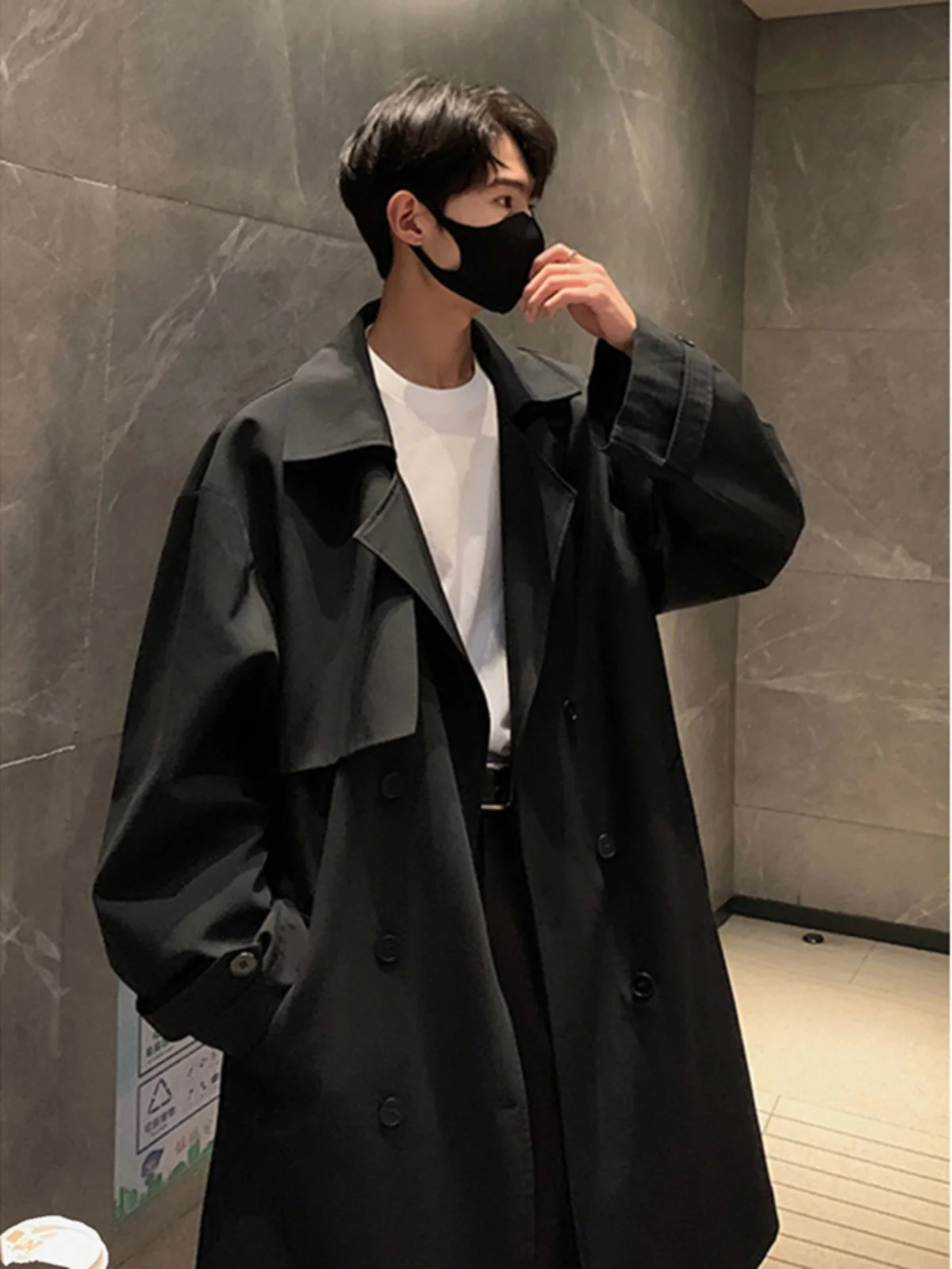 Мужское длинное пальто Bla Barmanken, повседневный стиль, однотонное, с отложным воротником, без пуговиц, свободный крой, для подростков
Мужское длинное пальто Bla Barmanken, повседневный стиль, однотонное, с отложным воротником, без пуговиц, свободный крой, для подростков