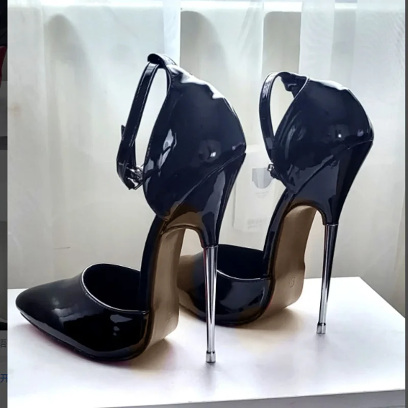 Blue Buckle Cut Out Shallow Pumps Pointed Toe Thin High Heel Fashionable Cool Sexy Western Summer Woman Shoes Zapatillas Mujer
Blue Buckle Cut Out Shallow Pumps Pointed Toe Thin High Heel Fashionable Cool Sexy Western Summer Woman Shoes Zapatillas Mujer