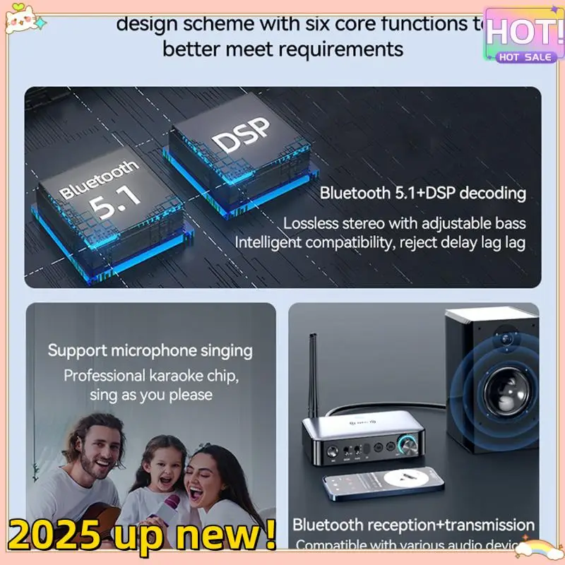 Bluetooth аудиоприемник-передатчик NFC AUX 2RCA U-диск TF 6,5 микрофон коаксиальный оптический DSP декодирование HIFI беспроводной адаптер прочный B
Bluetooth аудиоприемник-передатчик NFC AUX 2RCA U-диск TF 6,5 микрофон коаксиальный оптический DSP декодирование HIFI беспроводной адаптер прочный B