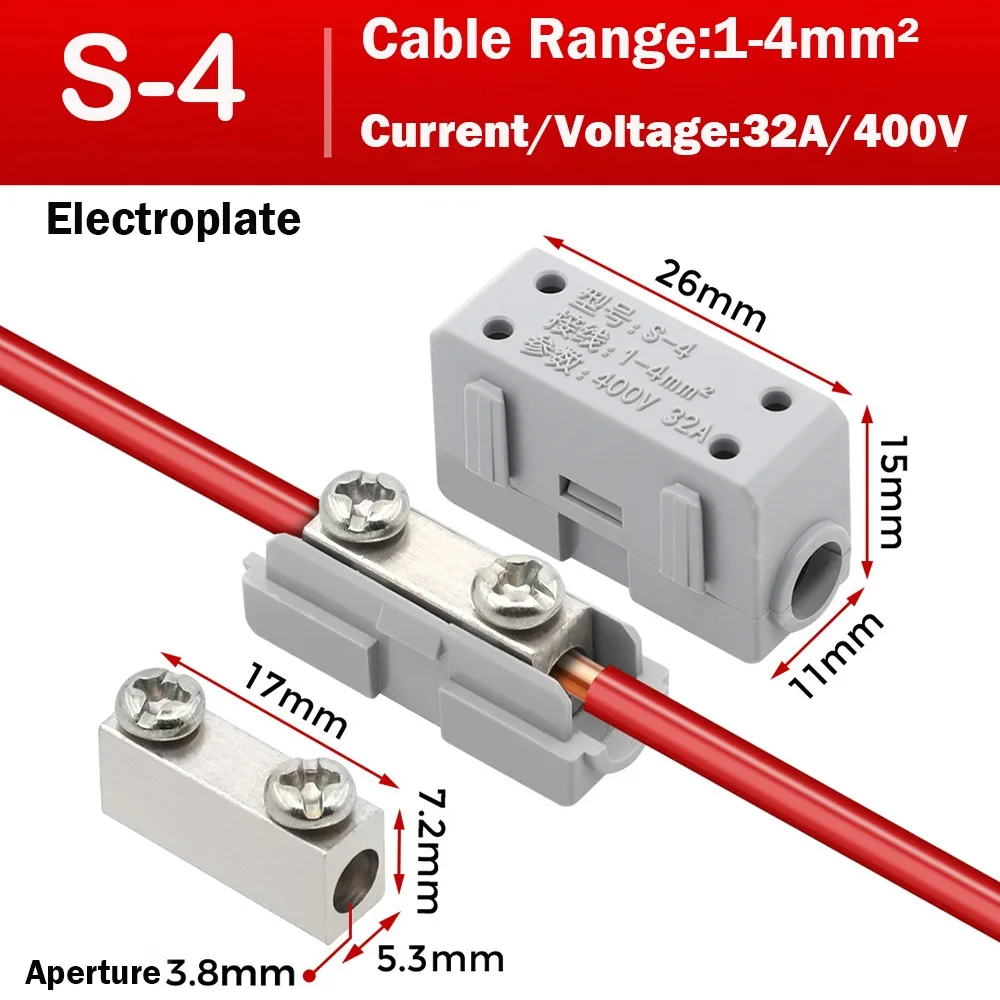 High Power High Power Splitter Conductor Brass Quick Quick Terminal Block Terminal Blocks Electrical
High Power High Power Splitter Conductor Brass Quick Quick Terminal Block Terminal Blocks Electrical