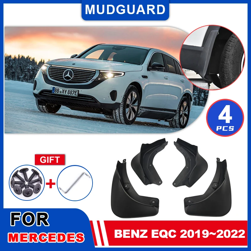Mudflaps Fender For Mercedes-Benz EQC 2019~2022 2020 2021 Mudguards Flap Stylin Splash Mud Guards Cover Car Wheel Accessories
Mudflaps Fender For Mercedes-Benz EQC 2019~2022 2020 2021 Mudguards Flap Stylin Splash Mud Guards Cover Car Wheel Accessories