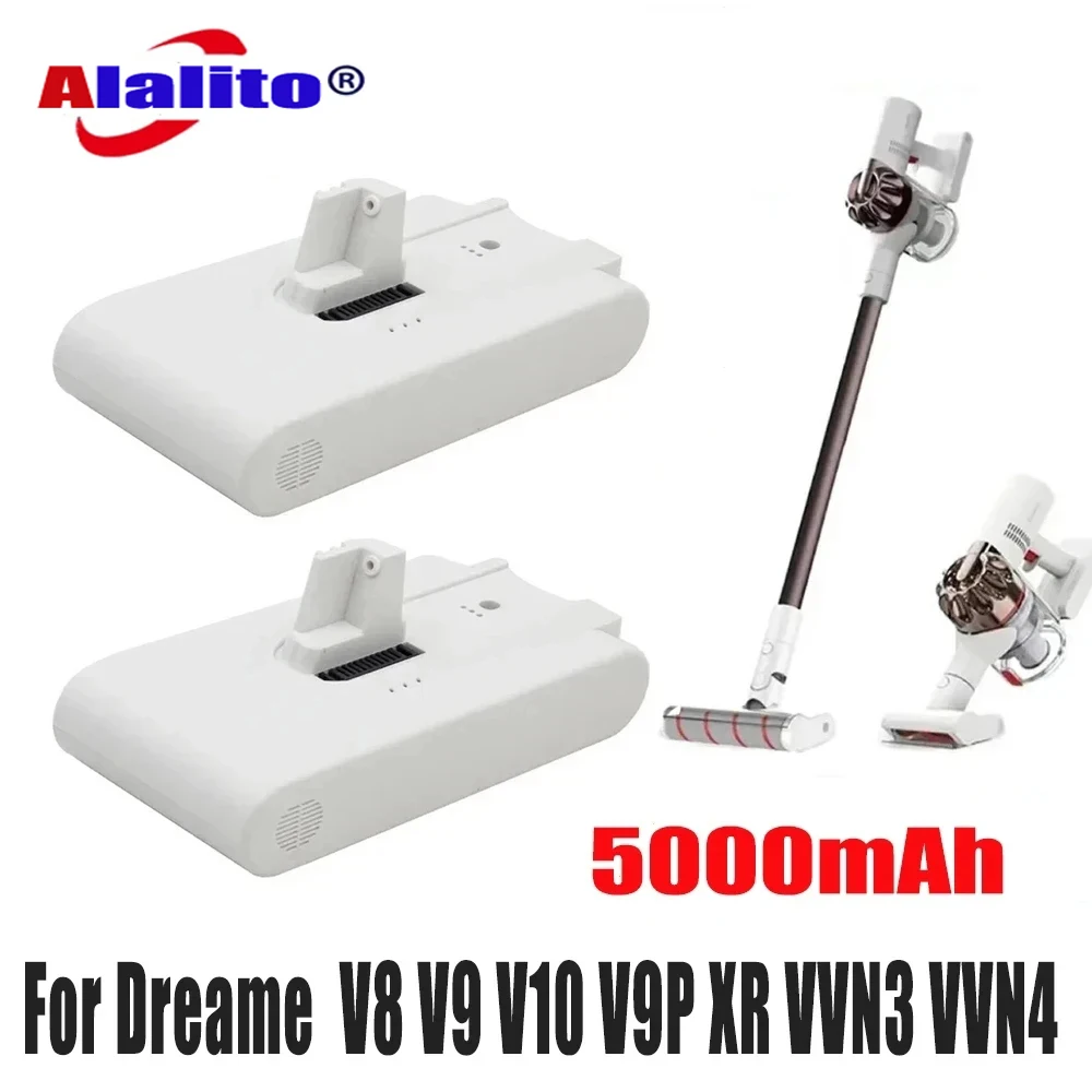 New V9 V10 Lithium Battery for Dreame V8 V9 V10 V9P XR VVN3 VVN4 Handheld Cordless Vacuum Cleaner Parts Replacement Battery
New V9 V10 Lithium Battery for Dreame V8 V9 V10 V9P XR VVN3 VVN4 Handheld Cordless Vacuum Cleaner Parts Replacement Battery