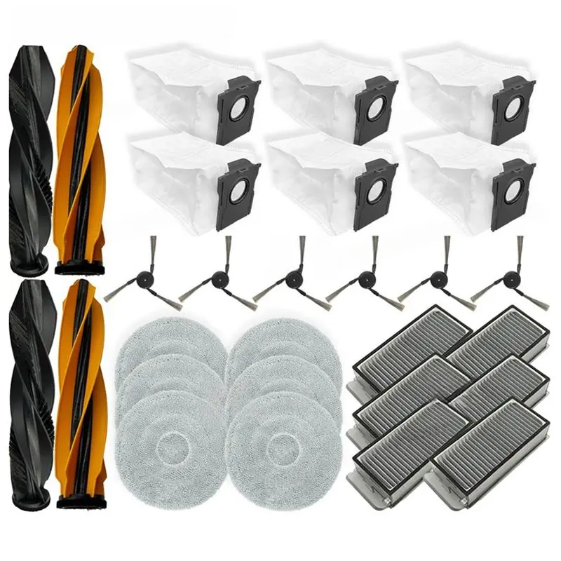 B59B-For Dreame L40S Pro Ultra/X50s Pro Ultra/L40s Ultra Replacement Brush Filter Mop Cloth Bag- Mova P50s Ultra Accessories Kit
B59B-For Dreame L40S Pro Ultra/X50s Pro Ultra/L40s Ultra Replacement Brush Filter Mop Cloth Bag- Mova P50s Ultra Accessories Kit