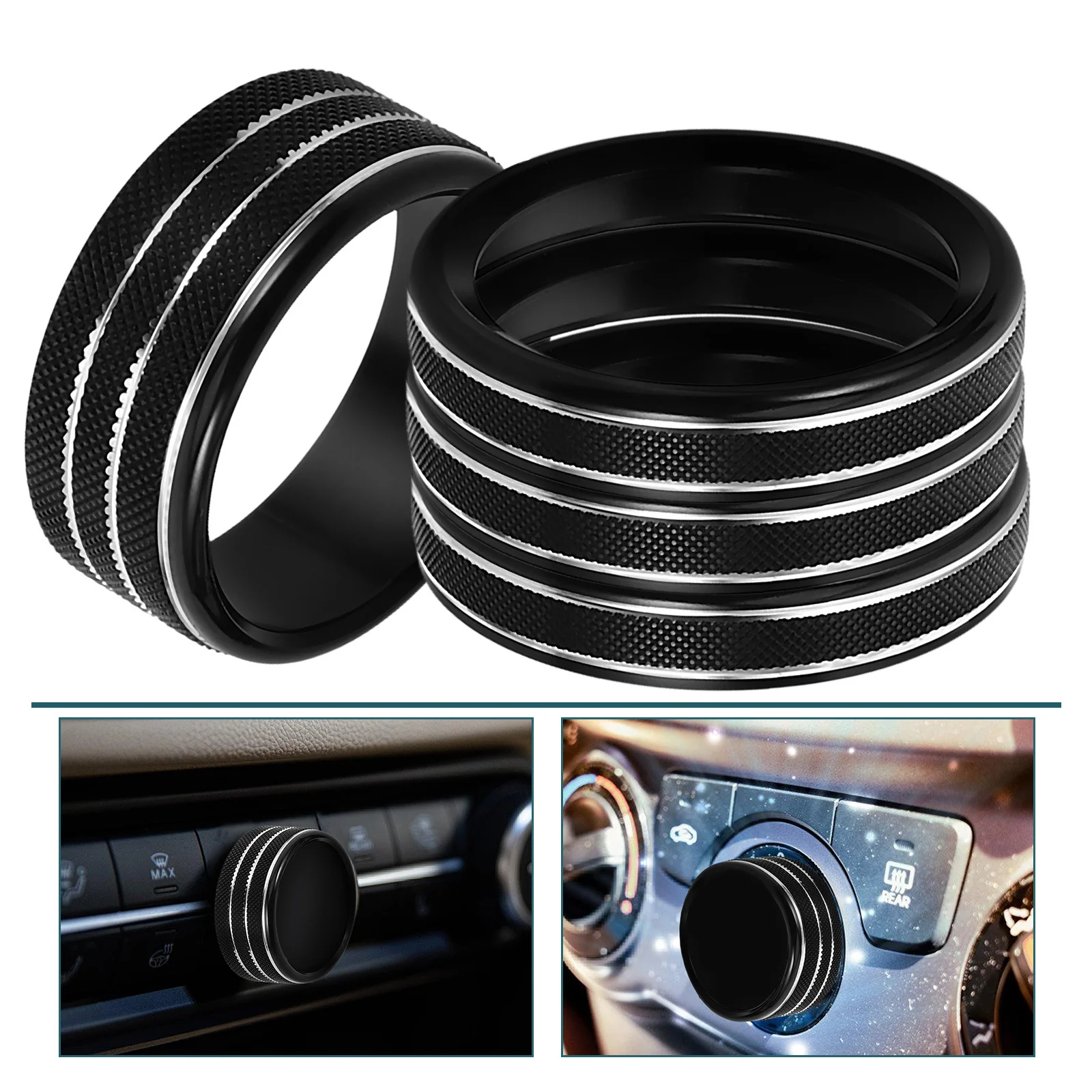 Air Conditioner Switch Decoration Ring Decorative Circle Aluminum Ac Knob Cover
Air Conditioner Switch Decoration Ring Decorative Circle Aluminum Ac Knob Cover
