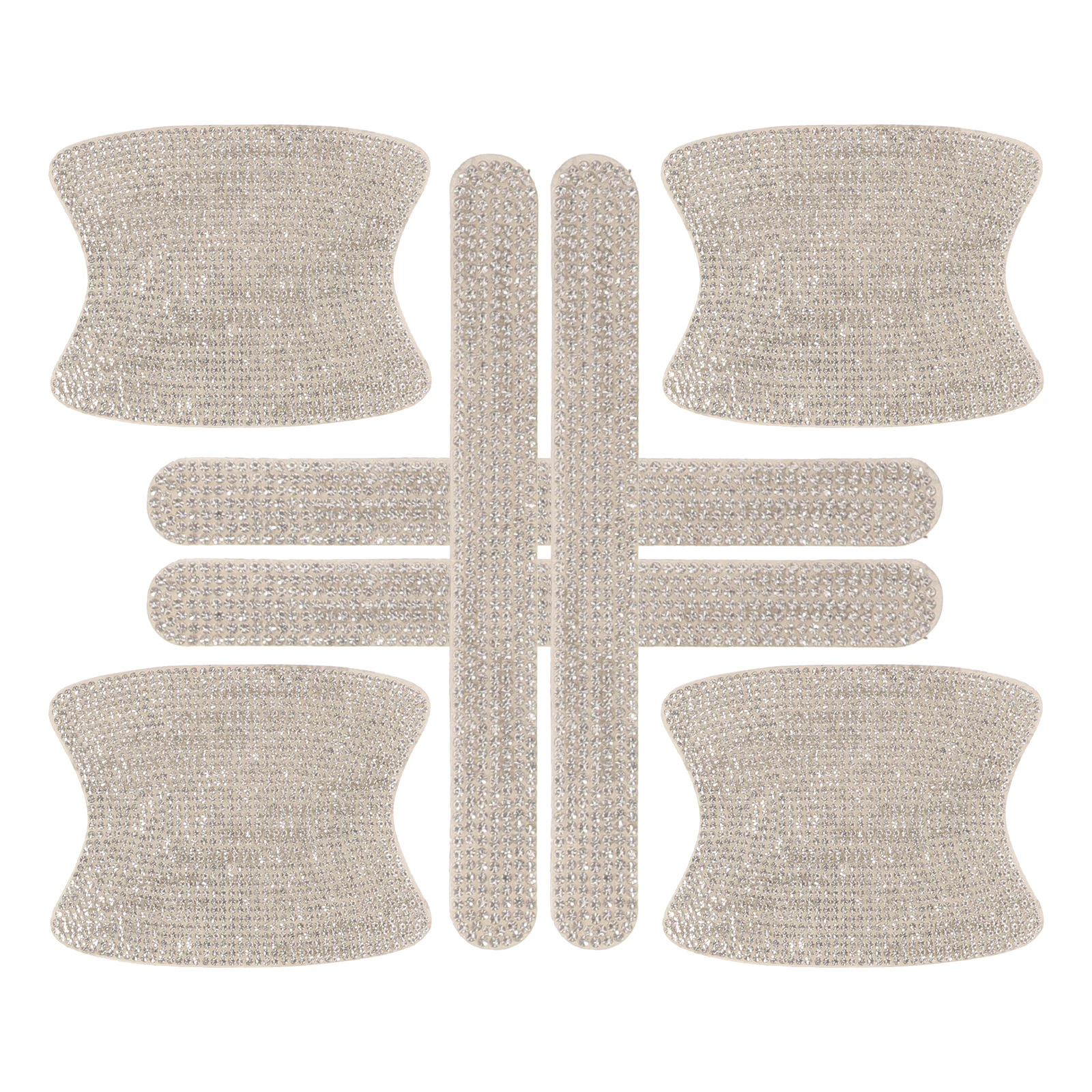 8 Pieces White Rhinestone Car Door H Protectors Scratch Proof Stickers Bowls Film Accessories Vehicle Edge Guards Pads
8 Pieces White Rhinestone Car Door H Protectors Scratch Proof Stickers Bowls Film Accessories Vehicle Edge Guards Pads