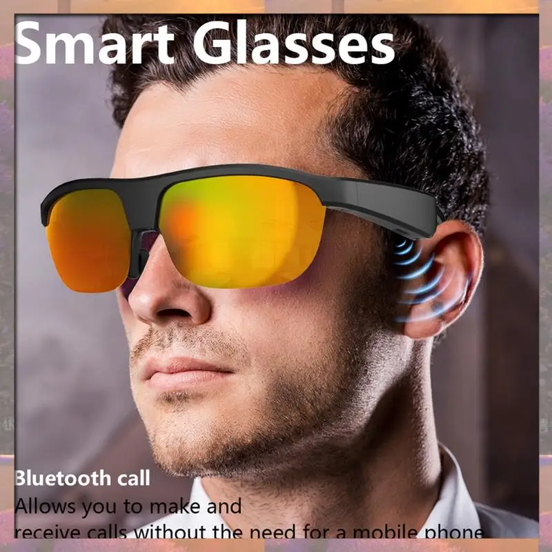 Top Sale Smart Bluetooth Glasses Voice Call Assistant Listen Music Glasses Smart Sports Polarized Sunglasses Eyeglasses
Top Sale Smart Bluetooth Glasses Voice Call Assistant Listen Music Glasses Smart Sports Polarized Sunglasses Eyeglasses