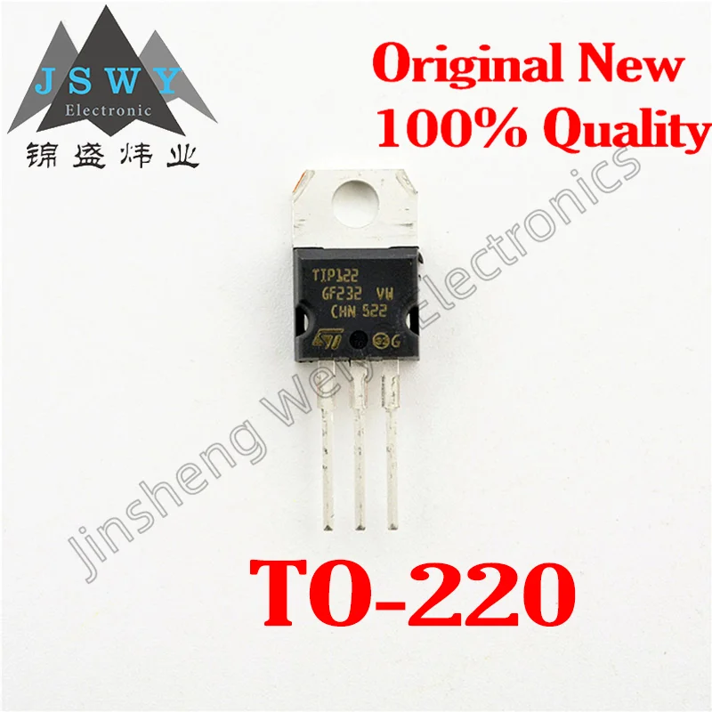 (50 pcs) TIP122 TO-220 NPN Darlington Power Transistor Brand new Original Stock Fast delivery
(50 pcs) TIP122 TO-220 NPN Darlington Power Transistor Brand new Original Stock Fast delivery