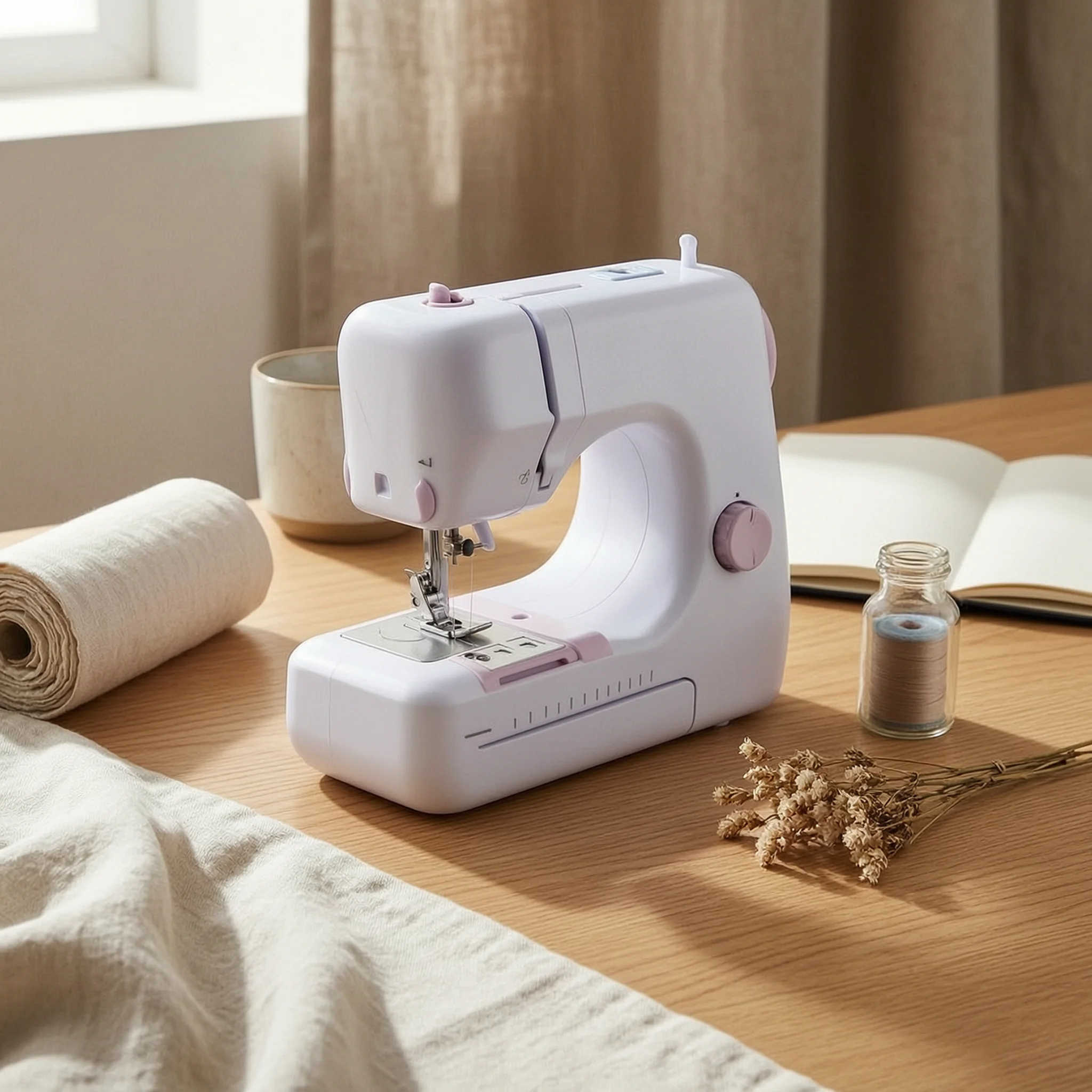 Electric Sewing Machine 12 Stitch Patterns Tabletop Sewing Machine Home Tool Slim Design Stitcher Compact
Electric Sewing Machine 12 Stitch Patterns Tabletop Sewing Machine Home Tool Slim Design Stitcher Compact