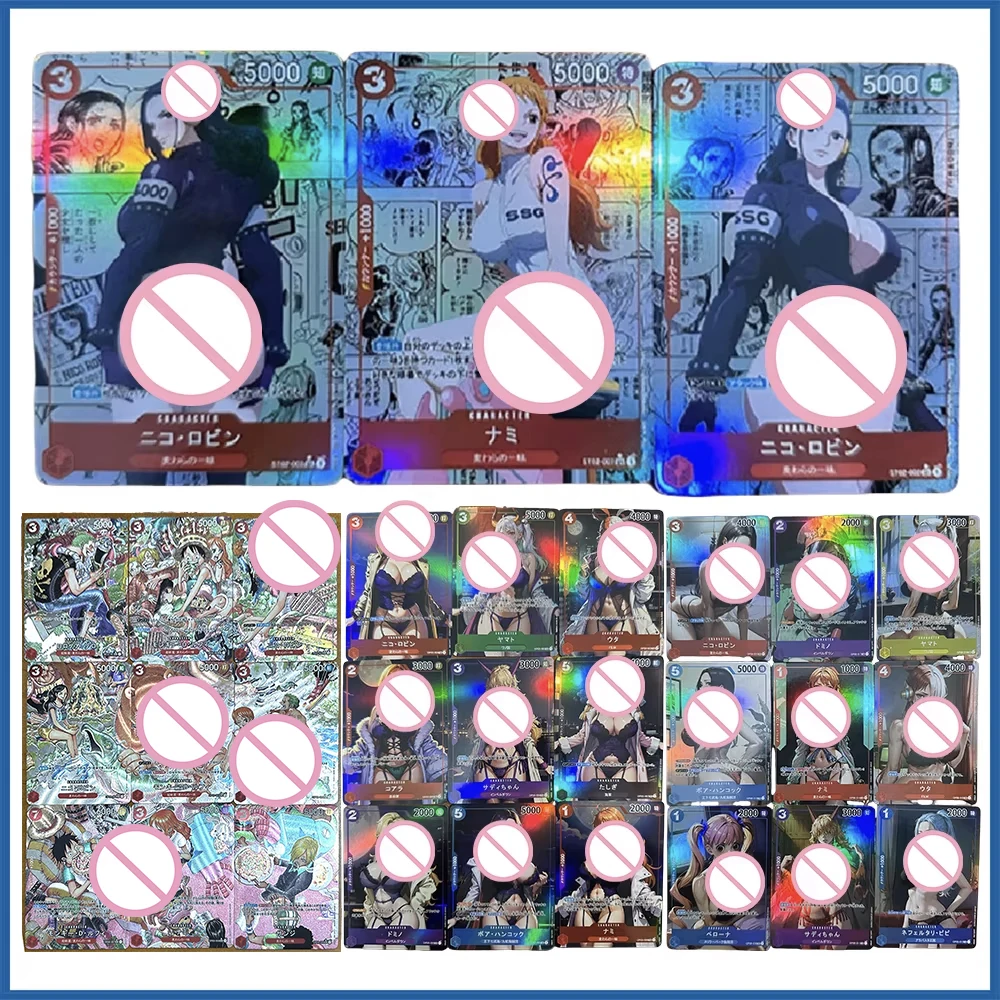 Anime Goddess DIY ACG Robin Carrot Nami Hancock Boys Battle Game Toys Collectible Cards Christmas Birthday Gifts Board Game
Anime Goddess DIY ACG Robin Carrot Nami Hancock Boys Battle Game Toys Collectible Cards Christmas Birthday Gifts Board Game