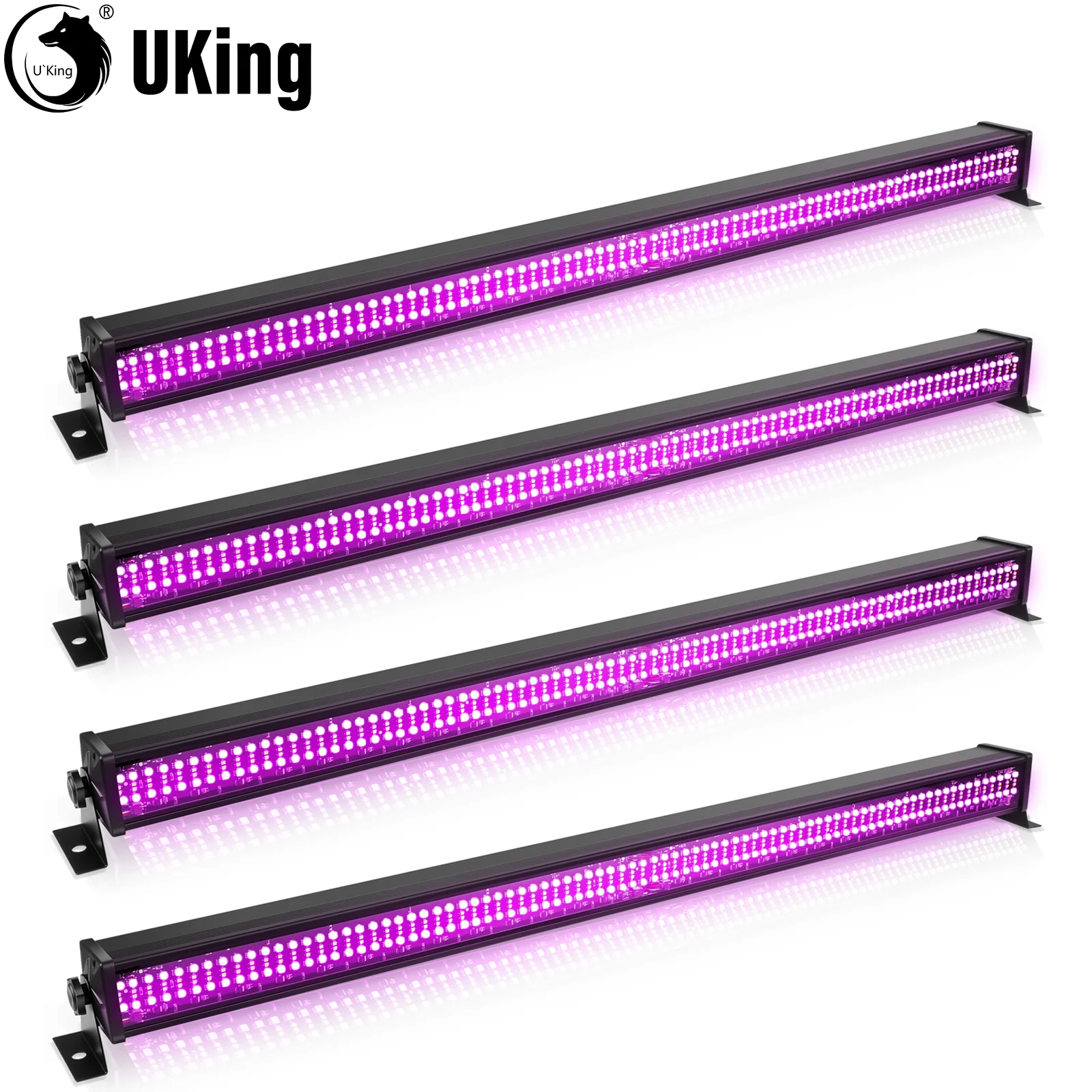 U'King 4Pcs 120W Wall Wash Light Bar 336 RGB LEDs Stage Lights 7000lm Wallwasher Lights For Home Nightclub Wedding Party Show
U'King 4Pcs 120W Wall Wash Light Bar 336 RGB LEDs Stage Lights 7000lm Wallwasher Lights For Home Nightclub Wedding Party Show