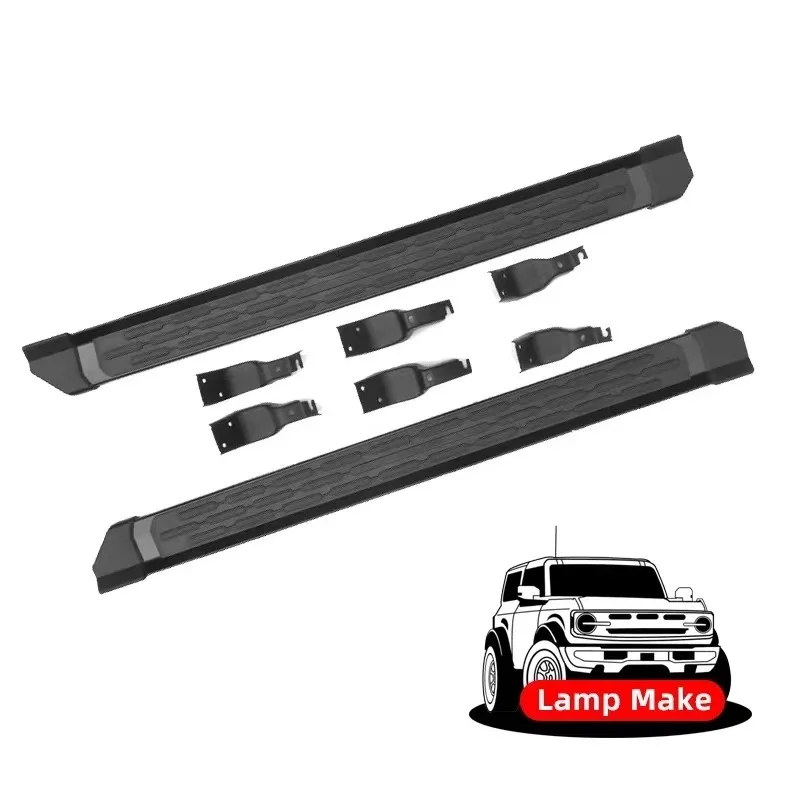 Car Exterior Accessories Parts Kit Side Foot Step Pedal Side Pedal Running Boards for Ford Bronco 4-Door 2021
Car Exterior Accessories Parts Kit Side Foot Step Pedal Side Pedal Running Boards for Ford Bronco 4-Door 2021